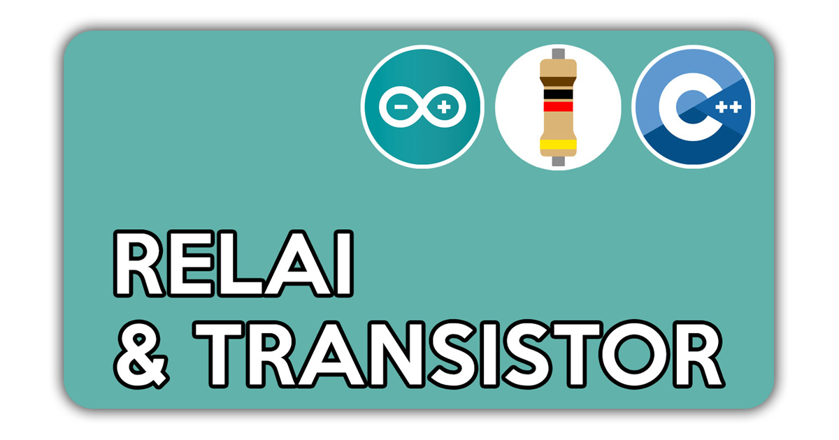bannière relais et transistor
